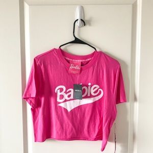 F21 Barbie Crop Top